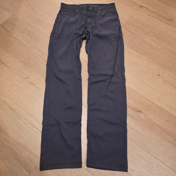 Prana Other - Prana Zion Slim Fit Pants Mens 30x32 Charcoal Gray Stretch Hiking Outdoor Travel